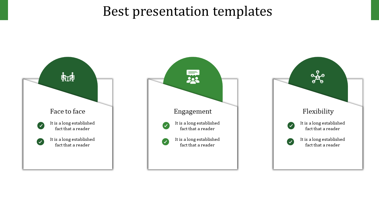 Awesome Best Presentation Slides Design In Square Shape 